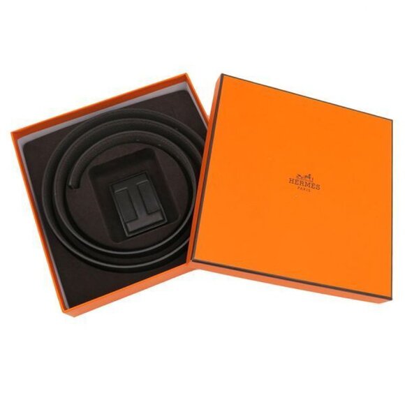Hermes Gigier Size 95 Black Belt main image 9